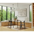 thumbnail image 5 of Creative Images Dining Table with Sintered Stone Top and Metal Black Legs, 5 of 5