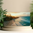 thumbnail image 4 of License Plate, Tropical Beach Sunset Decorative Front,Personalized Stainless Steel License Plate Cover For Men Women,12.2" X 6.2", 4 of 6