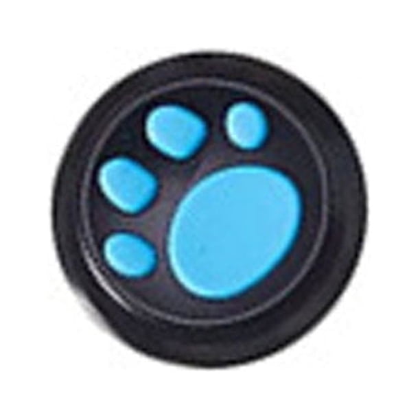 Inteprter Grips Caps Concave Heighten Thumbstick Cover Controller Accesorios Suministros de videojuegos para doméstico azul sobre negro Type1 NO1
