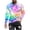 Multicolor, variant on Tops for Men Printed Long Sleeved Tie-dye Round Neck Casual Sweatshirts Top,Mens Blouse Blue XXXXXL