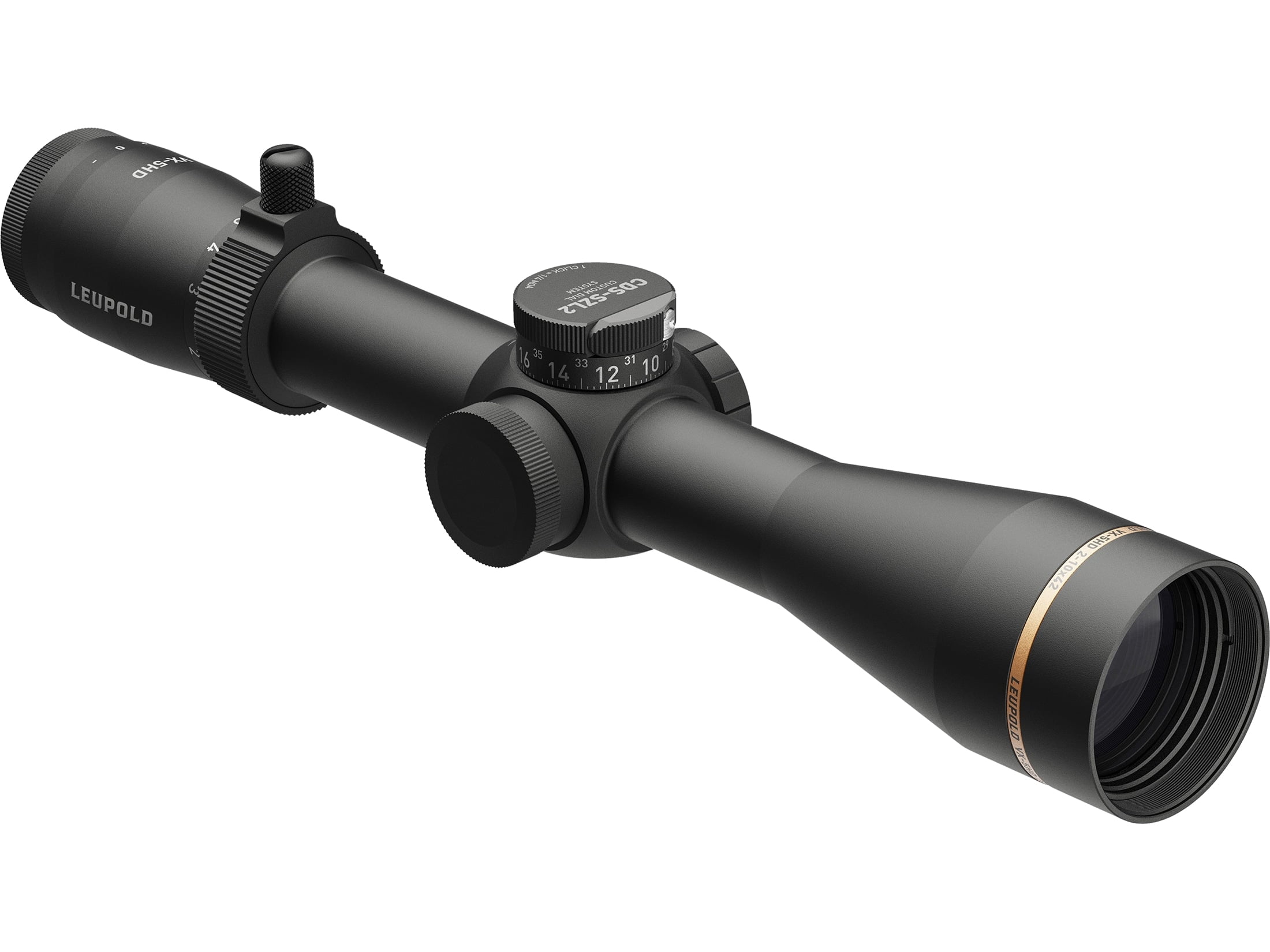 Leupold VX-5HD Gen 2 Rifle Scope 2-10x 42mm Illuminated FireDot Duplex Reticle Matte Black