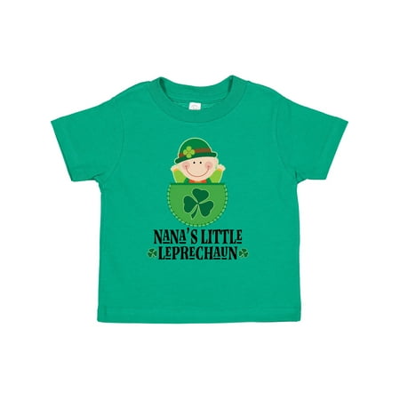 

Inktastic Irish Nana Little Leprechaun Gift Toddler Boy or Toddler Girl T-Shirt