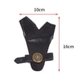 thumbnail image 3 of Longbow bow-hand 2 Finger glove Hand Protection Archery Hunting Guard Leather, 3 of 10
