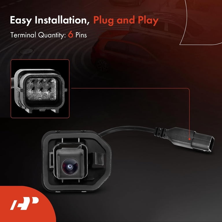 A-Premium Rear View Backup Camera - Compatible With 2014-2020 Nissan Rogue (Non-Premium Package), Replaces #284424AF0B