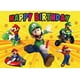 thumbnail image 5 of Nuevo fondo de cumpleaños con tema de Super Malos Bros para niños, decoración de fiesta de feliz cumpleaños para Baby Shower, suministros de pancarta de pared para el hogar, 5 of 5