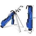 thumbnail image 2 of RUTHNISSI Golf Stand Bag, Lightweight Golf Easy Carry Bag with Padded StrapDurable Pitch n Putt Golf Bag, Practice Ranger Sunday Golf Bag for Men&Womenpar 3, 2 of 5