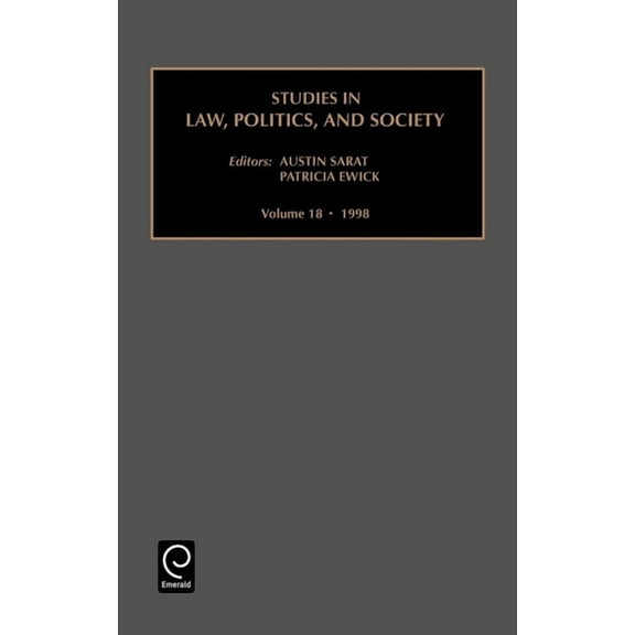 Studies in Law, Politics, and Society Studies in Law, Politics and Society, Book 18, (Hardcover)