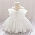 thumbnail image 4 of LWavelet Princess Dress Girls Birthday Party Cosplay Costume Toddler Ruffle Sleeve Fancy Outfit, 4 of 4