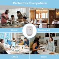 thumbnail image 5 of Double Hole Automatic Alcohol Dispenser, 100ml Touchless Hand Dispenser USB Rechargeable, Motion Sensor Nano Mist Sprayer, Portable Sterilizer for Ho, 5 of 5