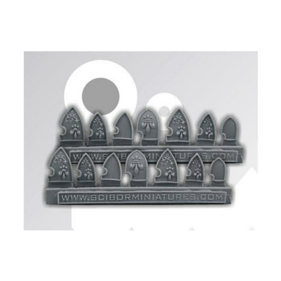 Scibor Monstrous Miniatures Knight Shields - Small New