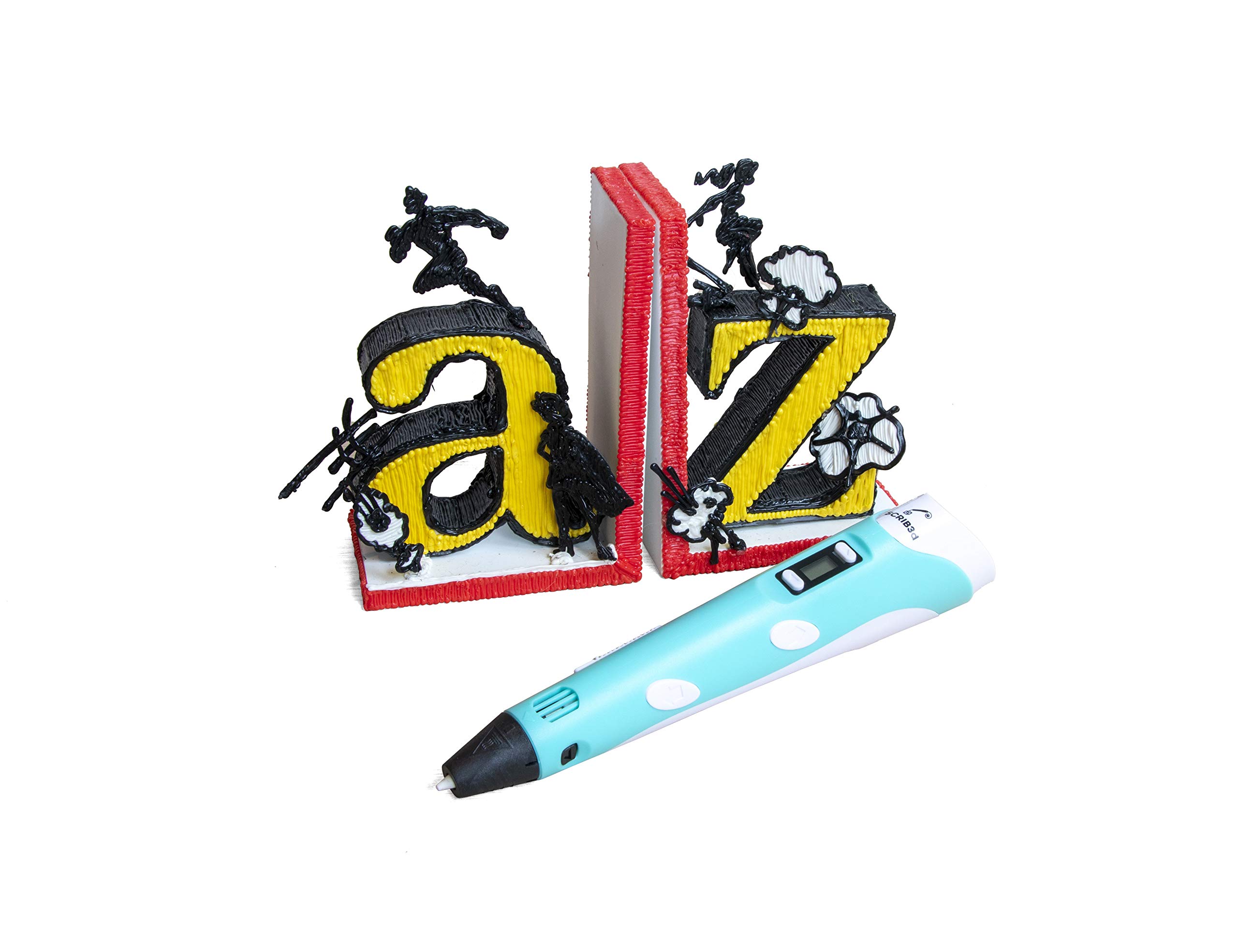 SCRIB3D P1 3D Printing Pen with Stencil Book photo 4