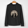 thumbnail image 2 of JEUXUS black cat shirt funny womens ew people meowy cat lovers T-Shirt Long-sleeved Hoodie, 2 of 4