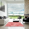 thumbnail image 7 of Ahgly Company Machine Washable Indoor Rectangle Transitional Pastel Pink Area Rugs, 3' x 5', 7 of 7