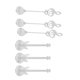 thumbnail image 2 of Coffee Spoons,18 Pack Creative Cute Teaspoons Stainless Steel Staff Musical Notation Shaped (9 Music Note +9 Guitar), 2 of 5