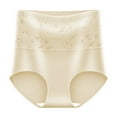 thumbnail image 3 of Bovxnpu Womens Underwear Plus Size Panties, Women's High Waisted Cotton Brief Underwear, Lace Abdomen Mid-rise Waist And Hip Lift Breathable Underwear Briefs L, 3 of 4