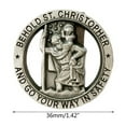 thumbnail image 2 of Saint Christopher for Car,Auto Car for Sun Clip Stocking Stuffer for New&Old Teens Girls, 2 of 7