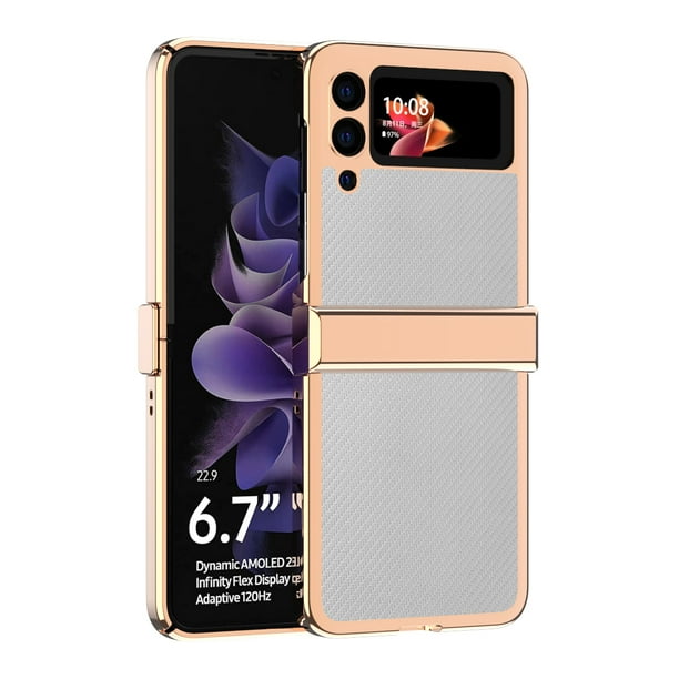Galaxy Z Flip 3 Case 2021, Galaxy Z Flip 3 5G Case, Allytech Plating PC