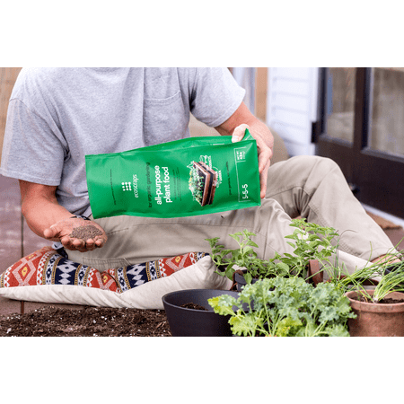 Miracle-Gro - Ecoscraps for Organic Gardening All-Purpose Plant Food 4lbs - Black