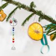 thumbnail image 1 of Colgante De Cristal Colgante De Cristal Colgante de cristal con cuentas de colores, árbol de la vida, gotas colgantes, carillón de viento, decoración (C), 1 of 4