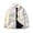 White, variant on Unisex Loose Fit Stand Collar Ice Color Padded Coat For And Winter Warmth Outdoor Water Jacket
