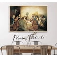 thumbnail image 2 of Cuadro Ultima Cena En Lienzo Canvas Opción De Marco Flotante, 2 of 4