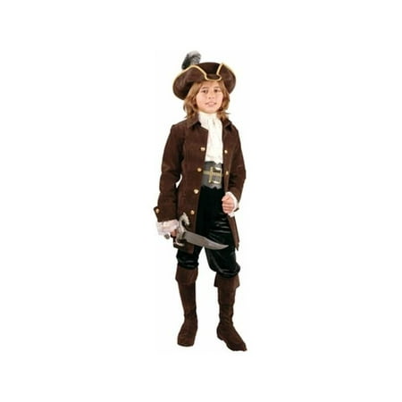 Preteen Deluxe Boy's Carribean Pirate Costume