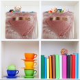 thumbnail image 7 of Pink Cute Bear Storage Bins Baskets With Handles Storage Box Clothes Organizer Organization Toys, 7 of 7