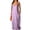 Purple, variant on Plus Size Maxi Dresses for Women Boho Backless Solid Color Sleeveless V-Neck Suspender Dress Summer Beach Swing Long Maxi Outfits