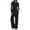 Black, variant on WCJM Pajama Set for Women Two Piece Sets for Women Wide Leg Pants Long Sleeve Crop Tops Matching Sets Travel Outfits