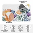 thumbnail image 3 of Blue Purple Tulip Door Mat Indoor Outdoor,Orange Brown Floral Aesthetics Plant Non Slip Welcome Mat with Rubber Backing,Absorbent Fabric Front Door Mats Entryway Rug for Home Patio Entrance 20"x31.5", 3 of 9