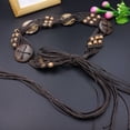 thumbnail image 5 of MEICHEN Boho Style Belt for Women Trendy Wax Rope Hand Woven Waistband Summer Cotton Cozy Belt, 5 of 7