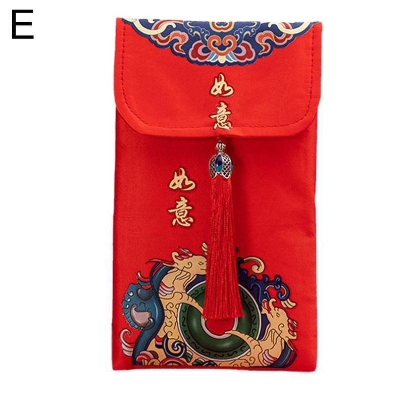 2022 Chinese Style Red Envelope Lucky Money Bags Gift S4C0 W0Y5