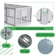 thumbnail image 3 of Chicken Coop Run, Extension Chicken Run 20.73 ft² Large Expend Hen House, Universal Chicken Run Perfect for 4-6 Chickens,Ducks, 79" L x 37.8" W x 26.8" H, 3 of 7
