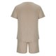 thumbnail image 4 of Conjunto de Pantalones de Dos Piezas de Color Sólido Casual de Manga Corta de los Hombres Camiseta Y Pantalones de Playa con Bolsillos Verano, 4 of 5