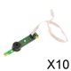 thumbnail image 1 of 10xTSW-002 Botón de Encendido Táctil Cable Flexible de Expulsión de Sincronización para Slim, 1 of 7