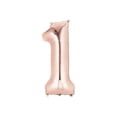 thumbnail image 1 of Globo Metalizado Gigante Forma de Numero 76 cm Celebraciones rosa, 1 of 3