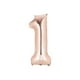 thumbnail image 1 of Globo Metalizado Gigante Forma de Numero 76 cm Celebraciones rosa, 1 of 3