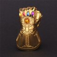 thumbnail image 2 of Abridor de botellas de cerveza de puño creativo de Marvel, guante de guantelete Infinity Thanos, llavero, abridor de botellas, removedor de tapa de vidrio de Soda, Gadgets qiuyongming unisex, 2 of 2