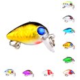 thumbnail image 2 of sweethay 1 Uds. Señuelo de pesca Swimbait 30mm/1,6g Crankbait cebo duro Topwater Artificial Bass Japón accesorios de pesca con mosca Pescar J sweethay DJ0999-08, 2 of 6