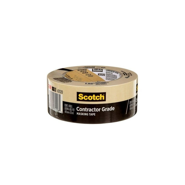 Cinta adhesiva escocesa de 4,8 cm x 55 m, rollo de uso general