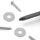 thumbnail image 3 of unbranded 50Ud Arandelas Redondas De Acero Inoxidable Para Muebles Y Equipos Con Antideslizante, 3 of 6