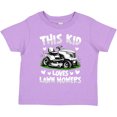 thumbnail image 3 of Inktastic This Kid Loves Lawn Mowers Boys or Girls Toddler T-Shirt, 3 of 5