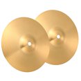 thumbnail image 4 of OULII 2pcs Creative Brass Cymbals For Jazz Drums Easy Installation Practical Drum Accessories And Percussionists, 4 of 8