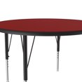 thumbnail image 3 of Correll A36-Rnd-35 Round Activity Tables - Standard Legs - Red, 3 of 4
