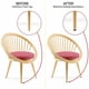 thumbnail image 2 of 22 patas niveladoras ajustables para muebles M8 x 23 x 27 mm, tornillos para patas de silla, Starlight, 2 of 5
