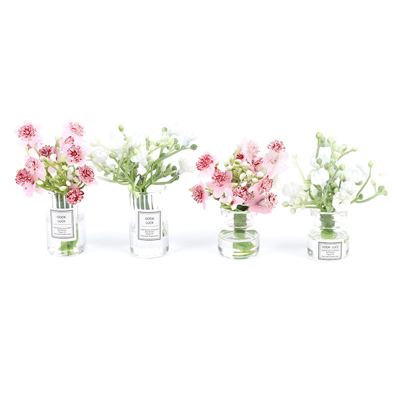 Buytra Miniature Jasmine Vase Set Model Accessories - Walmart.com
