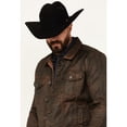 thumbnail image 2 of Moonshine Spirit Men's Coated Denim Jacket Brown Medium, 2 of 4