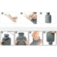 thumbnail image 4 of Bolsa de agua caliente con funda suave, botella de agua caliente de 1,8 litros, botella de cama grande y esponjosa para adultos y niños, bolsa de agua caliente con funda para noches acogedoras,, 4 of 7