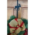 thumbnail image 2 of Village Wrought Iron WRE-B-19 Moose Wreath Hanger, 2 of 3