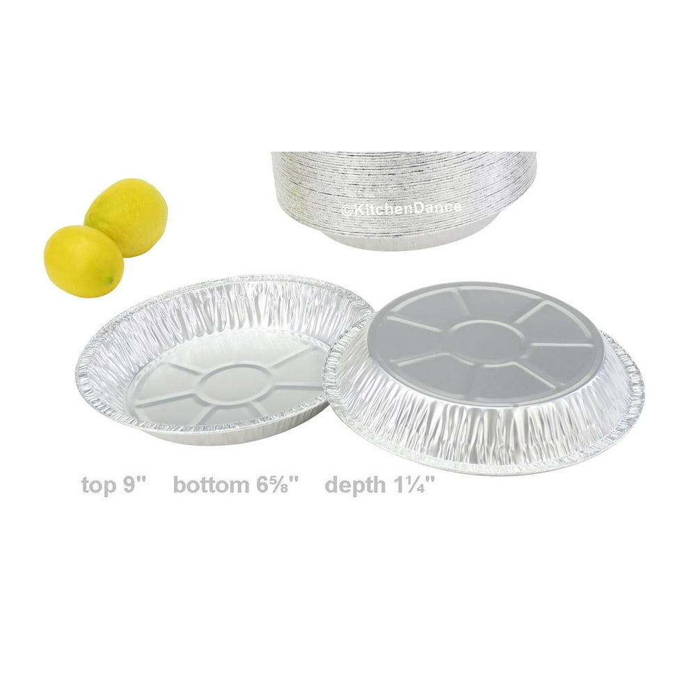 9" Disposable Aluminum Foil Pie Pan Extra Deep 940